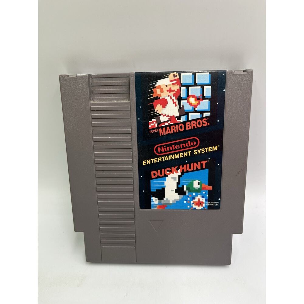 Super Mario Bros & Duck Hunt (Nintendo NES) CLEANED & TESTED